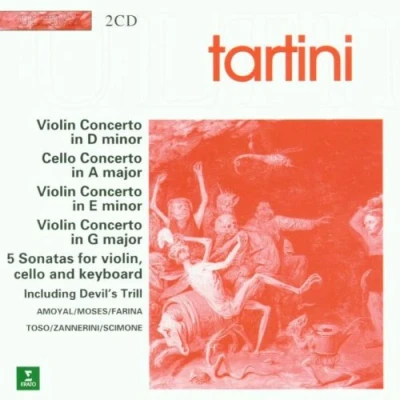 Afbeelding van Tartini: Violin Concertos &amp; Sonatas / Scimone, I Solisti Veneti et al