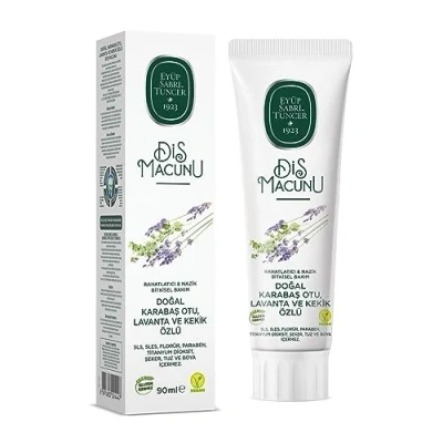 Afbeelding van Eyüp Sabri Tuncer Natuurlijke Franse Lavendel, Lavendel en Tijm Tandpasta (zonder fluoride) 90 ML