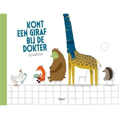 Image de Komt een giraf bij de dokter