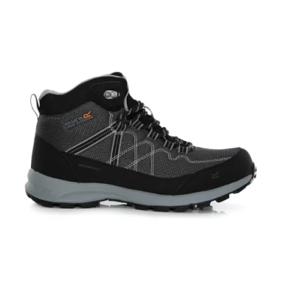 Afbeelding van Regatta Wandelschoenen Samaris Heren Polyester Zwart/grijs Maat 41