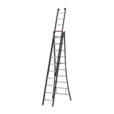 Afbeelding van Altrex 3 delige reformladder Nevada 3x10 sporten