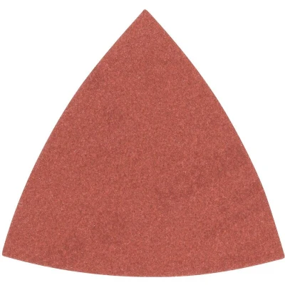 Afbeelding van Bosch Accessories 2609256A46 Deltaschuurpapier Met klittenband, Ongeperforeerd Korrelgrootte 240 Hoekmaat 82 mm 5 stuk(s)