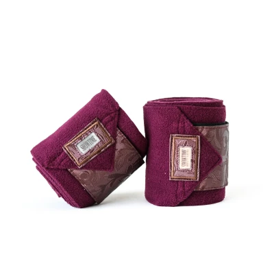 Image de HB Ruitersport Bandages Lake View Bordeaux One Size