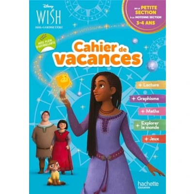 Afbeelding van DISNEY WISH CAHIER DE VACANCES LA PS A MS