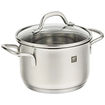 Afbeelding van ZWILLING Pico 66653 140 0 1,5 liter metalen pot met deksel zilver