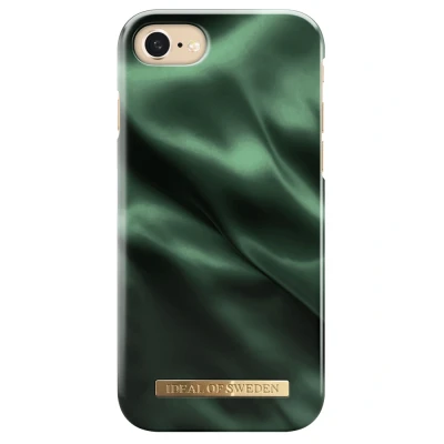 Afbeelding van iDeal of Sweden iPhone SE2 (2020) &amp; 8 Backcover hoesje Emerald Satin