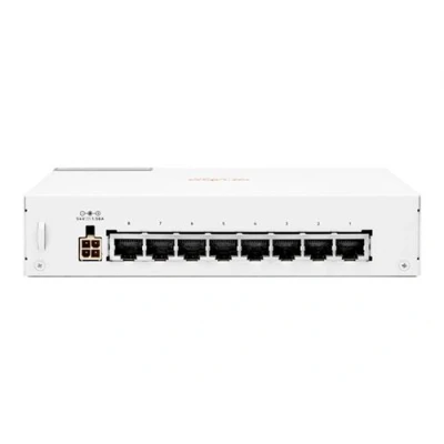 Afbeelding van HPE Aruba Instant On 1430 8G Class4 PoE 64W, Non gestito, L2, Gigabit Etherne (8 Havens), Netwerkschakelaar, Wit