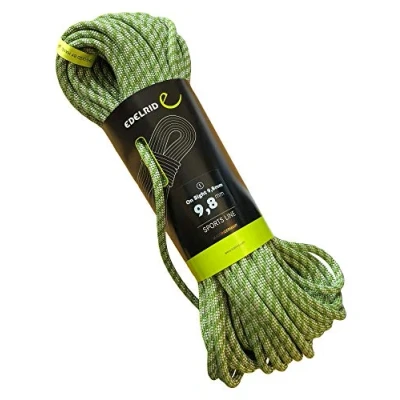 Afbeelding van Edelrid Klimtouw On Sight 9,8 mm (dynamisch enkeltouw), kleur: groen, maat: 60 meter