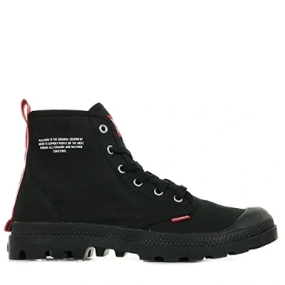Afbeelding van Palladium, PAMPA HI DARE Uniseks sneakers, zwart, 37, EU, 37 zwart.