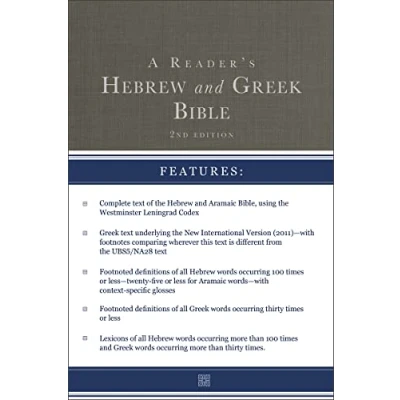 Afbeelding van Readers Hebrew &amp; Greek Bible Second Ed