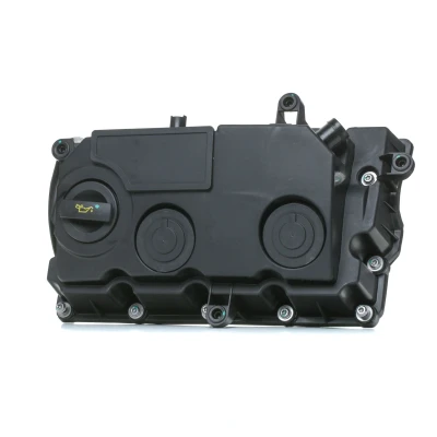Afbeelding van VAICO V10 5993 Kleppendeksel Met ventieldekseldichting afsluitdeksel, schroeven, ontluchtingsklep VOLKSWAGEN: Caddy 3, Golf 5