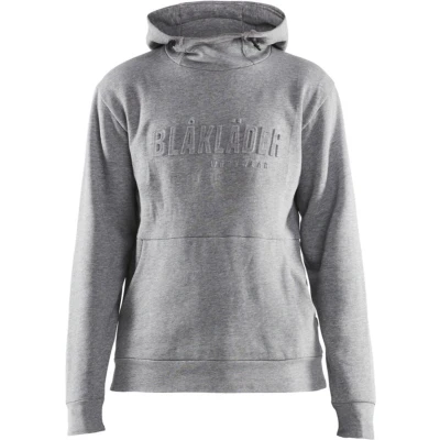 Afbeelding van Blaklader Dames hoodie 3D 3560 1157 Grijs Mêlee