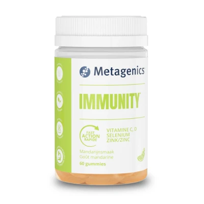 Afbeelding van Metagenics Immunity Gummies Mandarijn 60ST