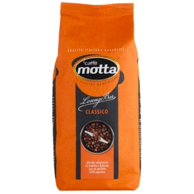 Image de CAFFE&#039; MOTTA Caffe en grains 1 kg, de café qualité Lounge Bar Espresso Classique Mélange Arabica et Robusta, Made in Italy (Espresso Classico, kg)