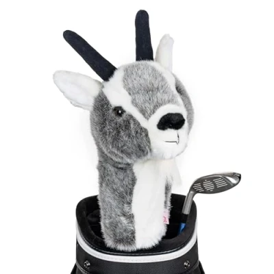 Afbeelding van Daphne&#039;s Goat Fancy golfclubcover Grijs