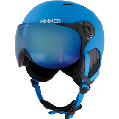 Afbeelding van Sinner TYPHOON VISOR skihelm Blauw Maat S