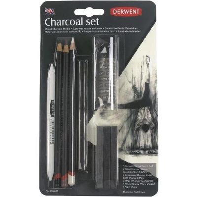 Afbeelding van Derwent houtskool set,