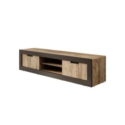 Afbeelding van Meubella TV Meubel Trinidad Eiken 180 cm