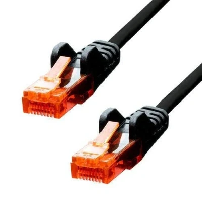 Afbeelding van ProXtend V 6UTP 07B netwerkkabel Zwart 7 m Cat6 U/UTP (UTP)