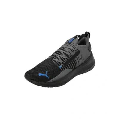 Afbeelding van PUMA Softride Symmetry Fuzion Hardloopschoenen voor op de weg, uniseks, Veelkleurig (Zwart Cool Dark Grey Team Royal)