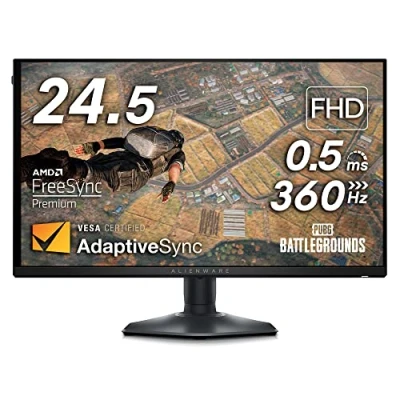 Image de Ecran PC Gaming Dell Alienware 25 AW2523HF 24.5&quot; Full HD la face cachée de lune