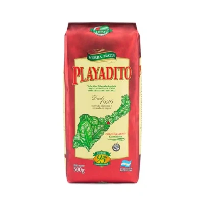 Afbeelding van Yerba Mate Playadito Despalada zonder Argentijnse theestelen (1 x 500 g)