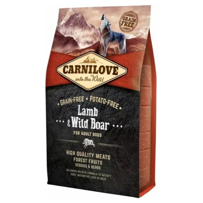 Afbeelding van Carnilove Adult Lam&amp;Wild Zwijn Hondenvoer 4 kg