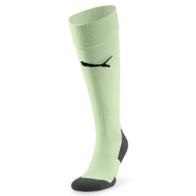 Image de PUMA Homme Chaussettes de football Team Liga Socks Core, Fizzy Lime Black, 4