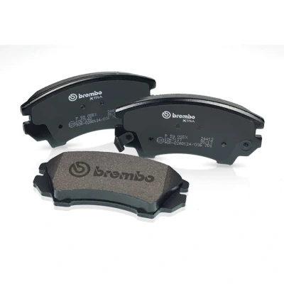 Image de 4 plaquettes de frein brembo p 06 054x