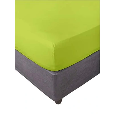 Image de Miracle Home Drap housse élastique pour lit de 180 cm, pistache