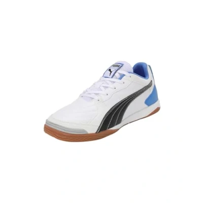 Afbeelding van PUMA Pressing Iv, atletiekschoenen, uniseks, 05 Wit Zwart Bluemazing, 47 EU