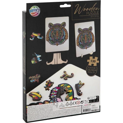 Afbeelding van Houten Legpuzzel Tijger 130st.