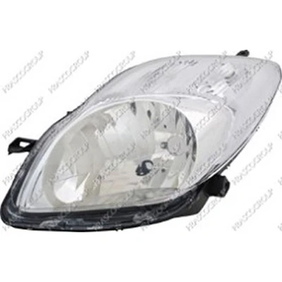 Afbeelding van PRASCO TY3274814 Koplampen Links H4 Met regelmotor voor LWR TOYOTA: Yaris II Hatchback