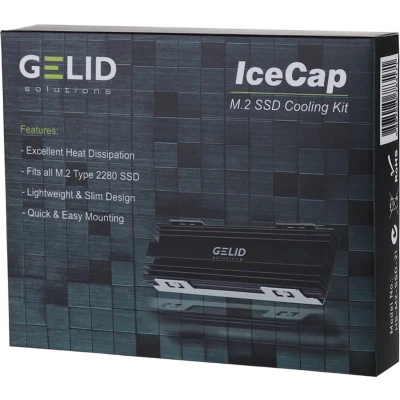 Afbeelding van Gelid ICECAP M.2 SSD Cooling Kit HS M2 21 koeler