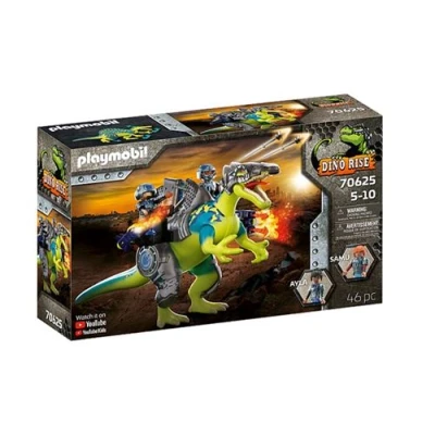 Image de Playmobil Dinos 70625 Spinosaure et combattants