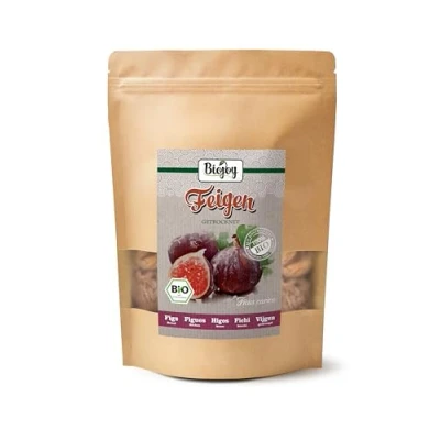 Image de Biojoy Figues séchées BIO (500 g), entières et non soufrées