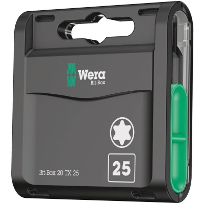 Afbeelding van Wera 05057773001 Bit Box 20 TX delige Bitset Torx T25