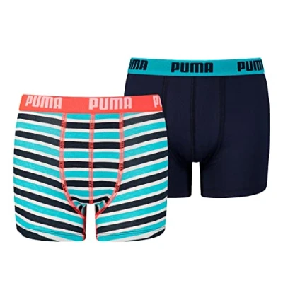 Image de Boxer basiqueÃ  imprimÃ© rayÃ© pour garÃ§ons (lot de 2)