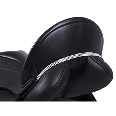 Afbeelding van QHP Zadelsieraad Madelon maat Full black/silver