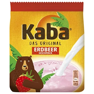 Afbeelding van Kaba das Original Aardbeienpoeder dranknavulverpakking, 400 g