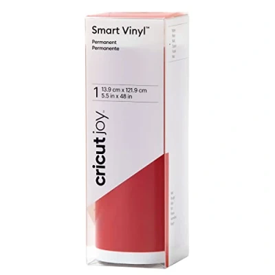 Afbeelding van Cricut Joy™ Smart Vinyl™ Permanent Folie Rood