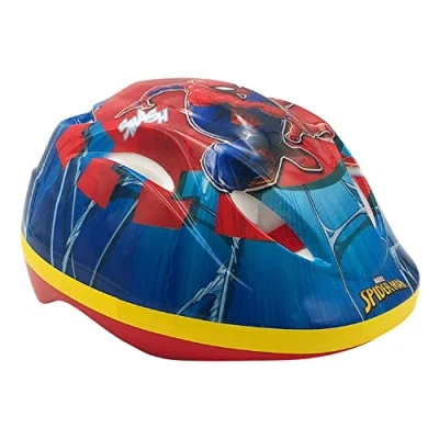 Afbeelding van Marvel Spiderman Fietshelm Blauw Rood 51 55 cm