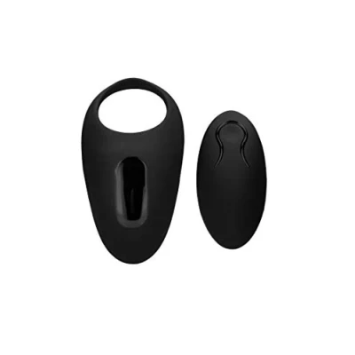Afbeelding van No. 74 Remote Controlled Vibrating Cock Ring Black
