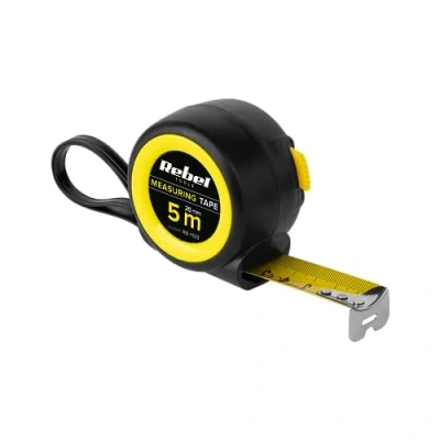 Afbeelding van Rebel RB 1133 Professionele meetlint met oprolsysteem, 5 m x 25 mm