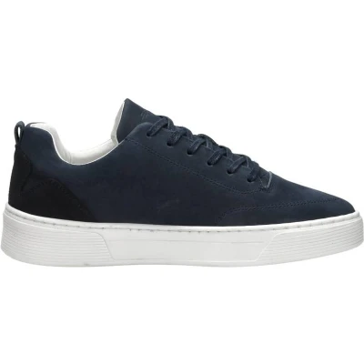Afbeelding van Cycleur de LUXE Manual Sneakers laag, Heren, Maat: 44, Blauw Nubukleer