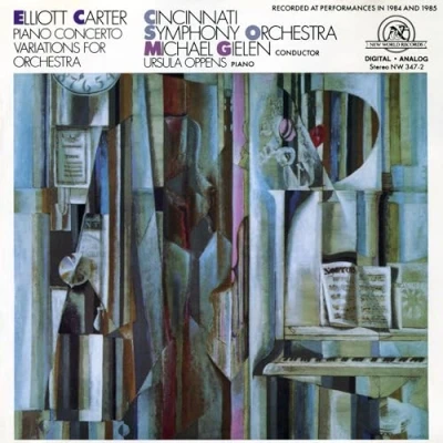 Afbeelding van Cincinnati Sym. Ursula Oppens Carter: Piano Concerto, Variations (CD)