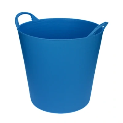 Afbeelding van Flexibele Tuinmand 42 liter licht blauw