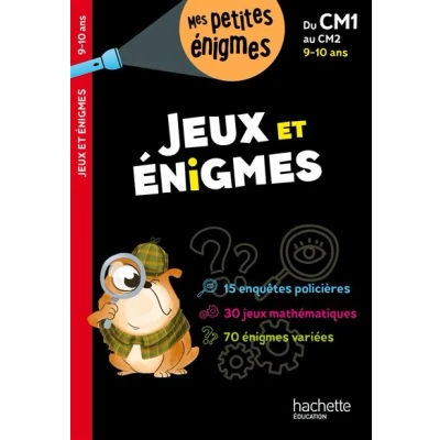Image de Jeux et énigmes Du CM1 au CM2 Cahier de vacances 2025