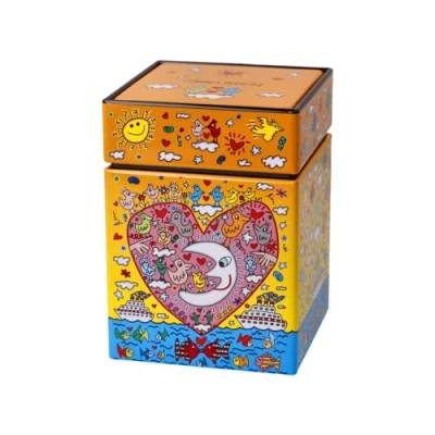 Afbeelding van Goebel James Rizzi Theedoos the Romance of Sea Bewaardoos 11cm Pop Art