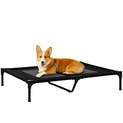 Afbeelding van PawHut Hondenmand slaapplaats hondenbed hondenbank huisdierenmand kattenmand bruin D04 033
